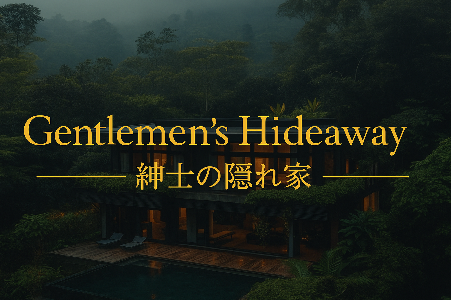 Gentlemen’s Hideaway-紳士の隠れ家-